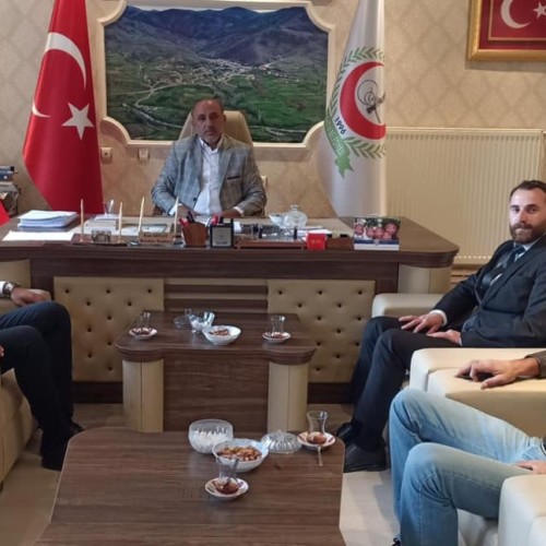 Mehmet YILDIRIM tanışma ziyaretleri kapsamında Belediyemizi ziyaret etti
