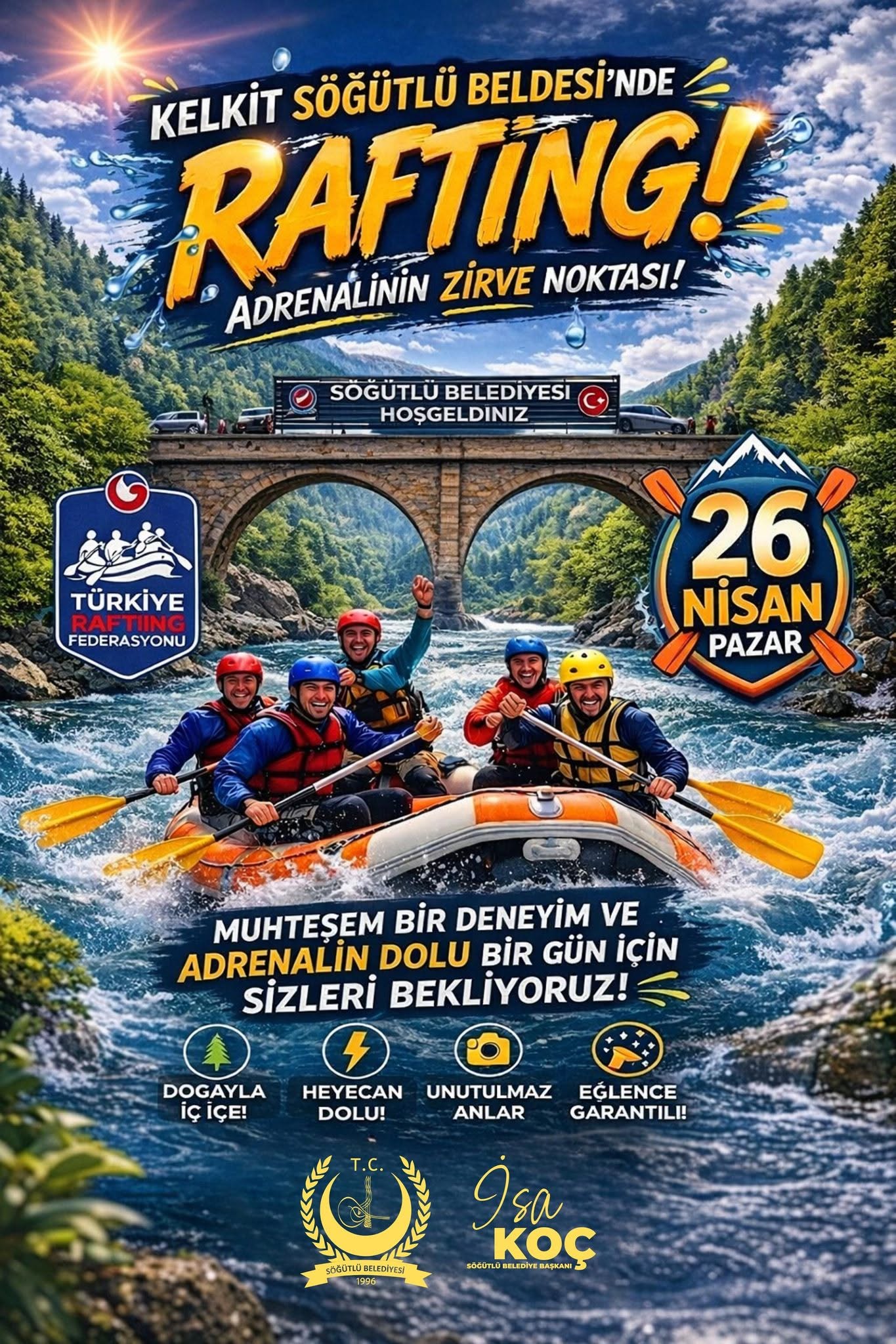 RAFTİNG ETKİNLİĞİ
